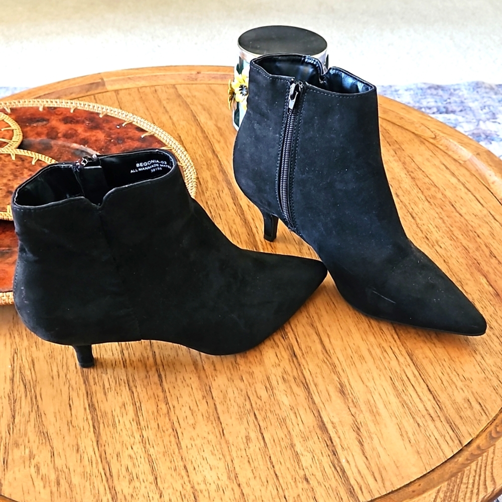 Black booties